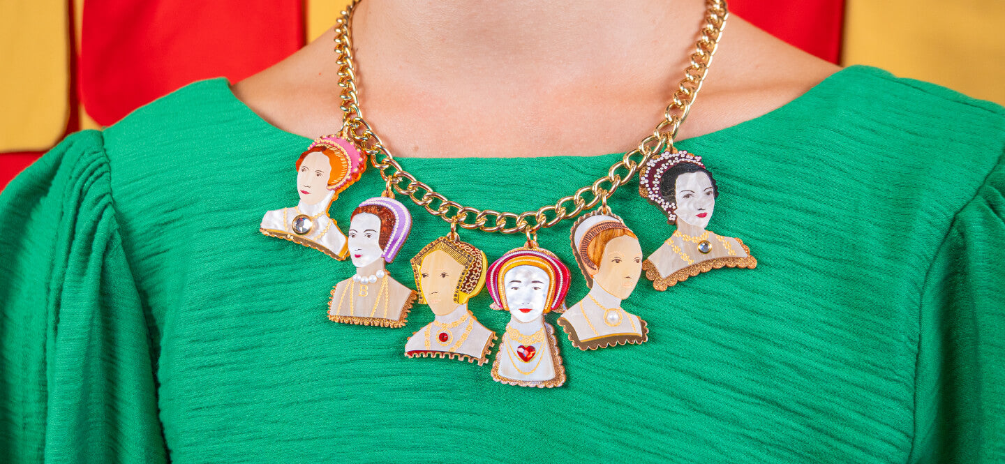 Six Wives Statement necklace by Tatty Devine.