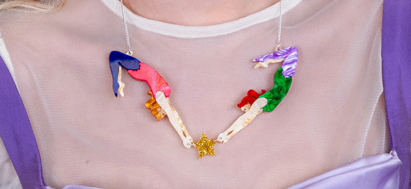 Circus-themed jewellery by Tatty Devine.