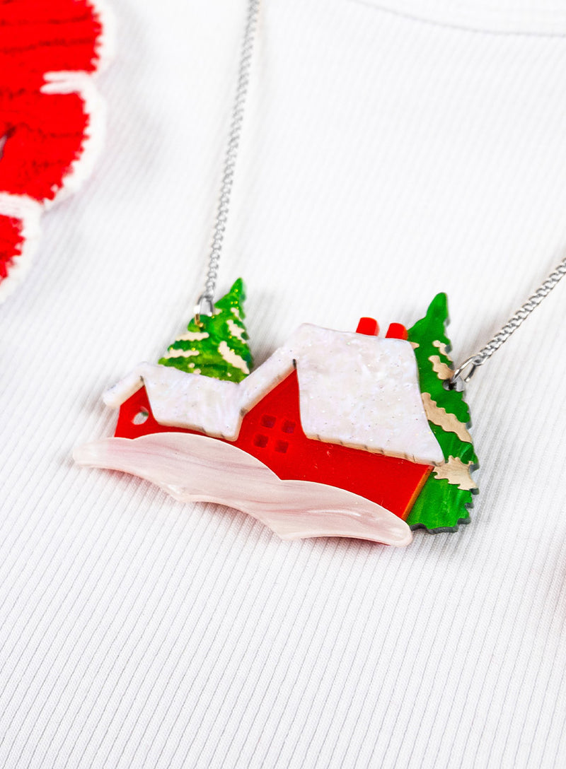 Winter House Necklace