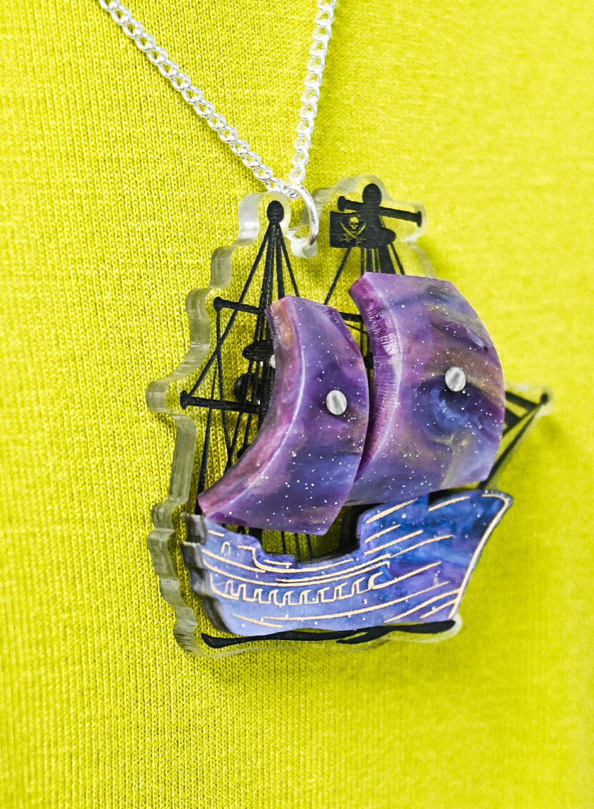 Ghost Ship Necklace