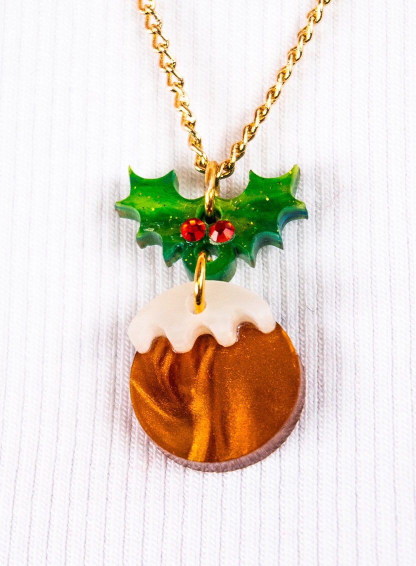 Mini Christmas Pudding Pendant