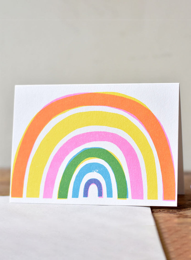 The Printed Peanut - Rainbow Card