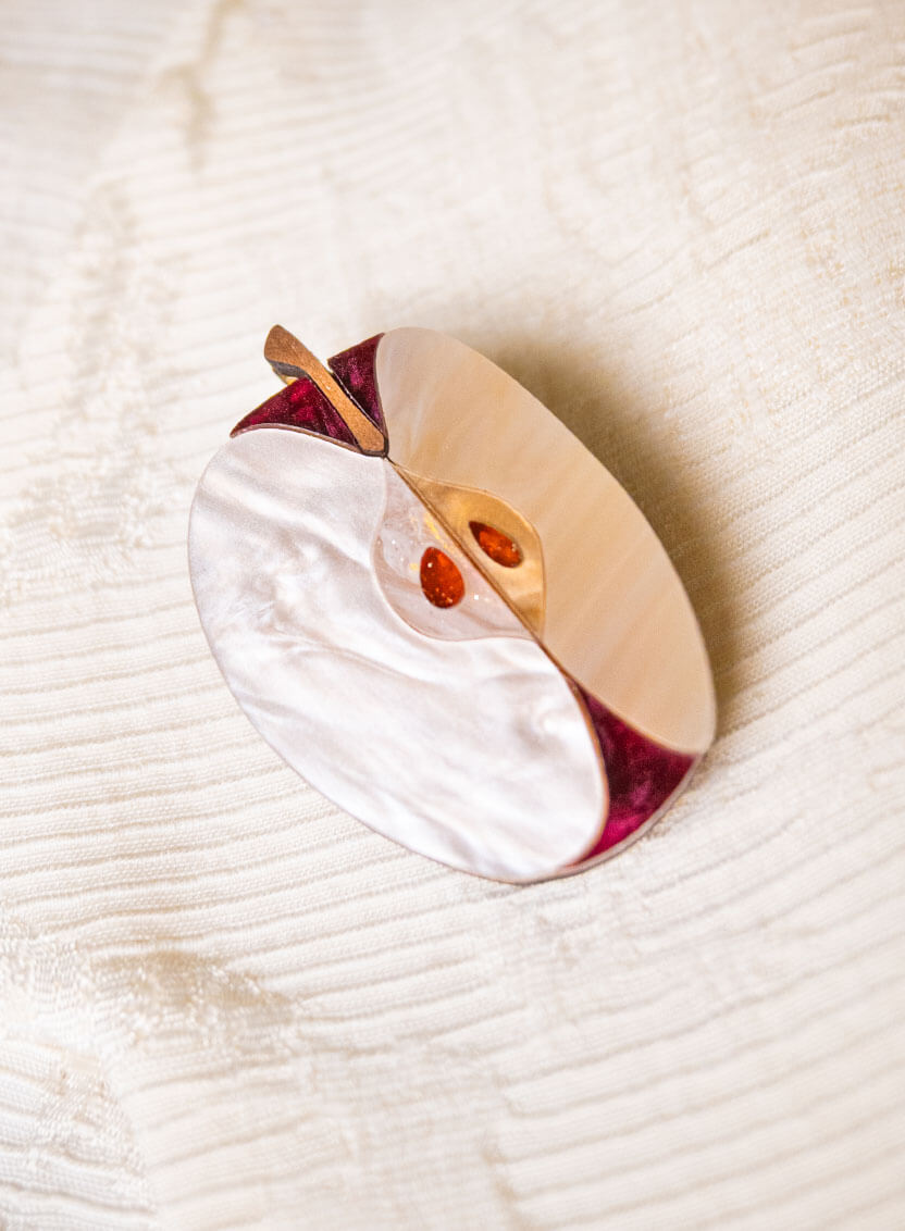 Apple of Discord Brooch