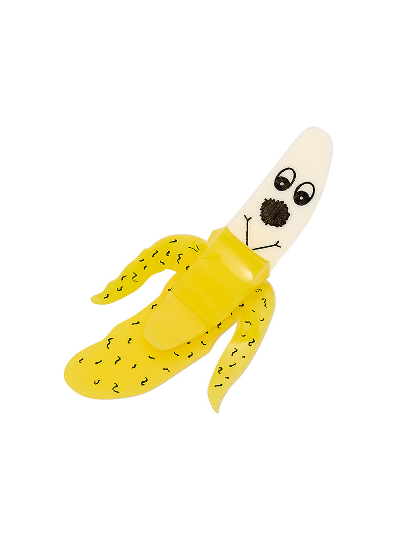 Basil The Banana Brooch