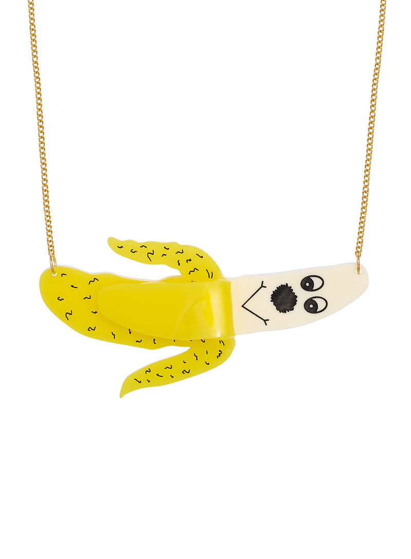 Banana Peel Necklace