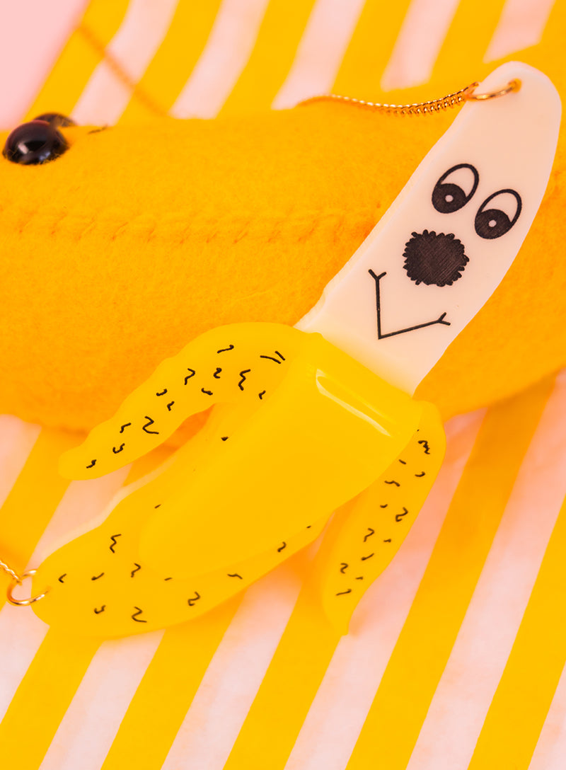 Banana Peel Necklace