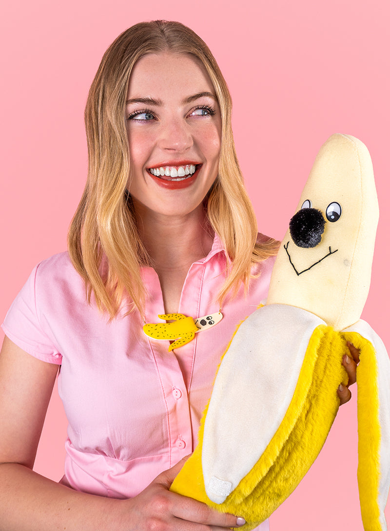 Banana Peel Necklace