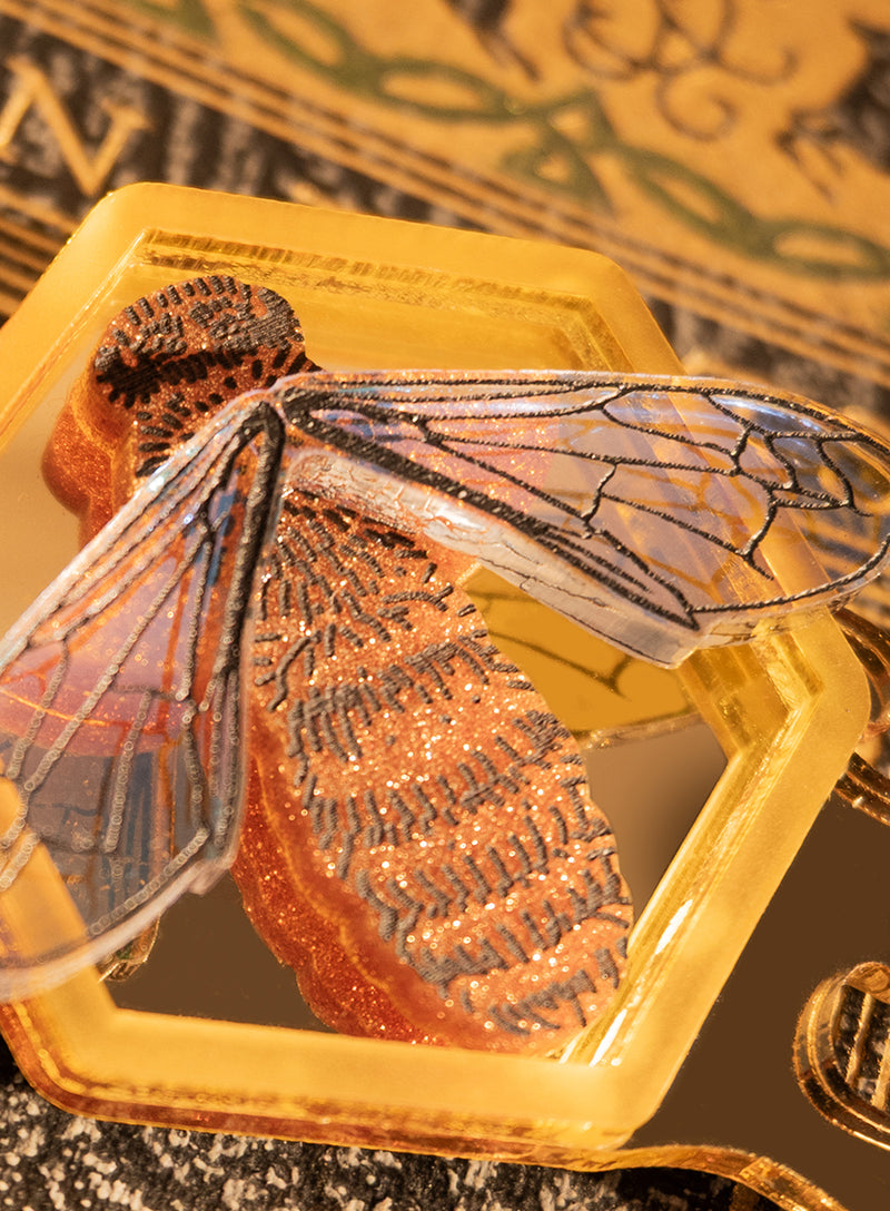 Glistening Bee Brooch