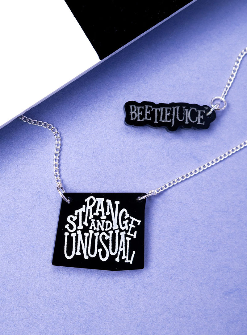 Beetlejuice Strange and Unusual Necklace