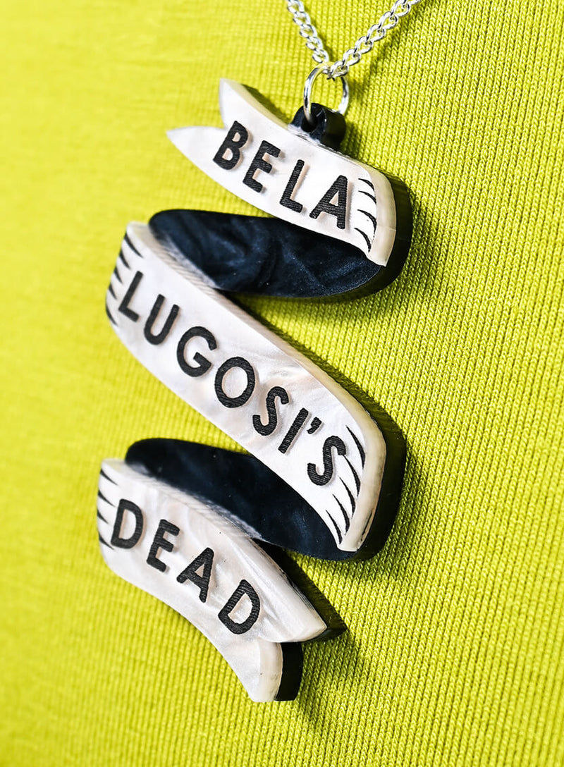Bela Lugosi's Dead Necklace