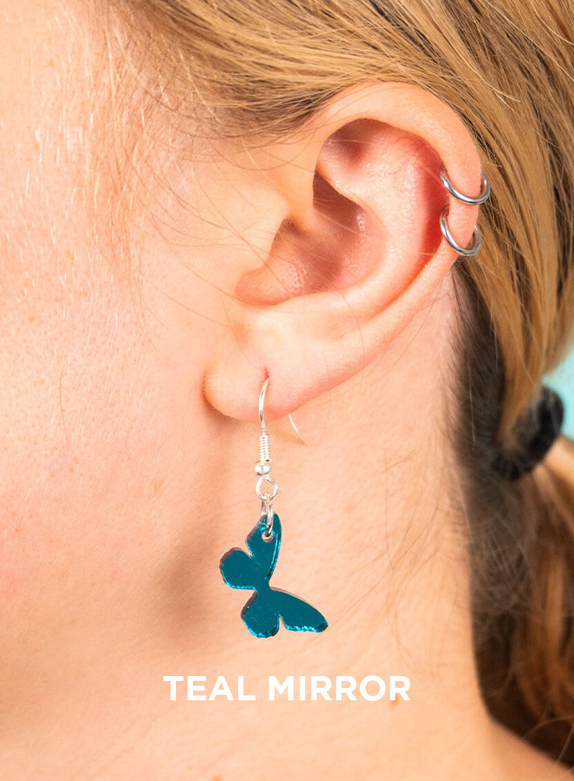 Butterfly Charm Earrings