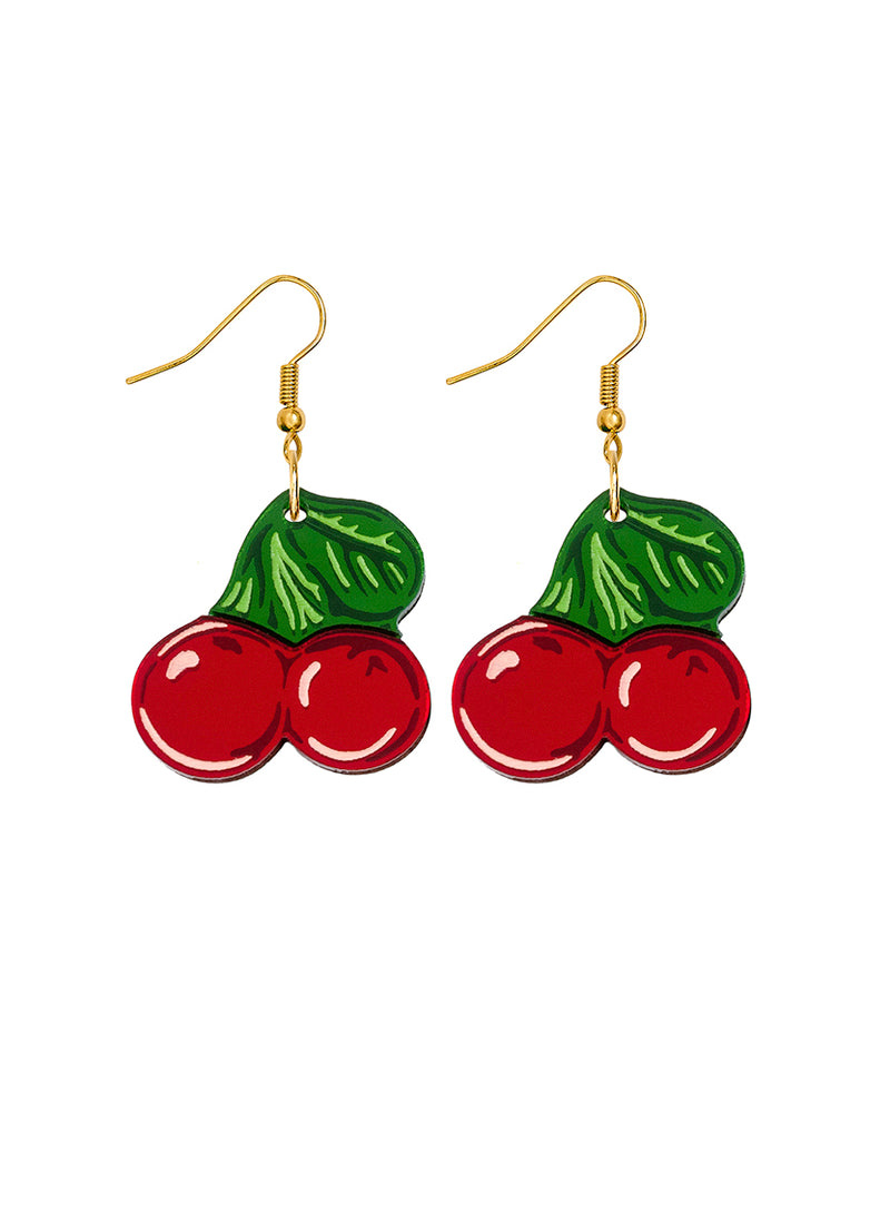 Sour Cherry Earrings