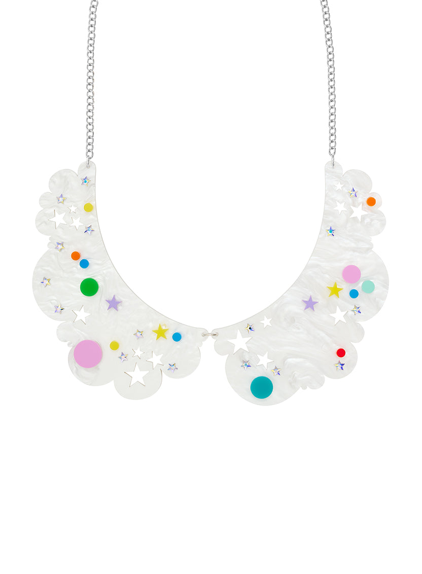 Head In The Clouds Collar Necklace