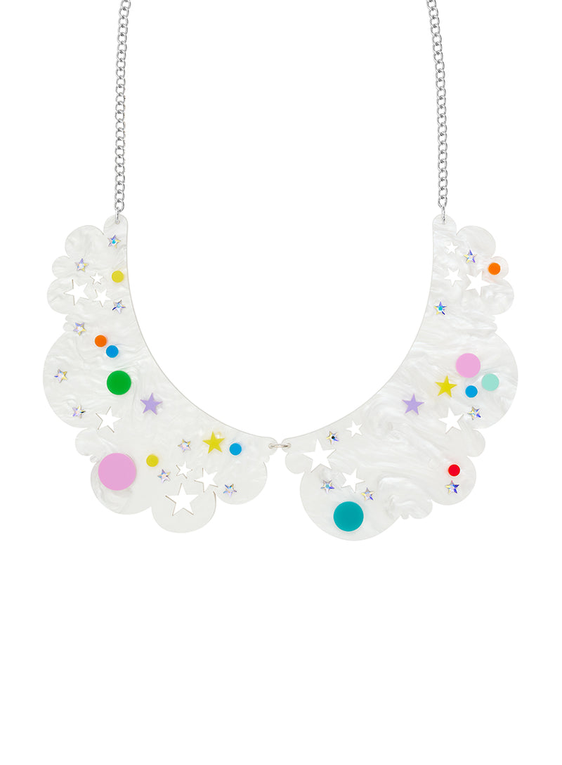 Head In The Clouds Collar Necklace