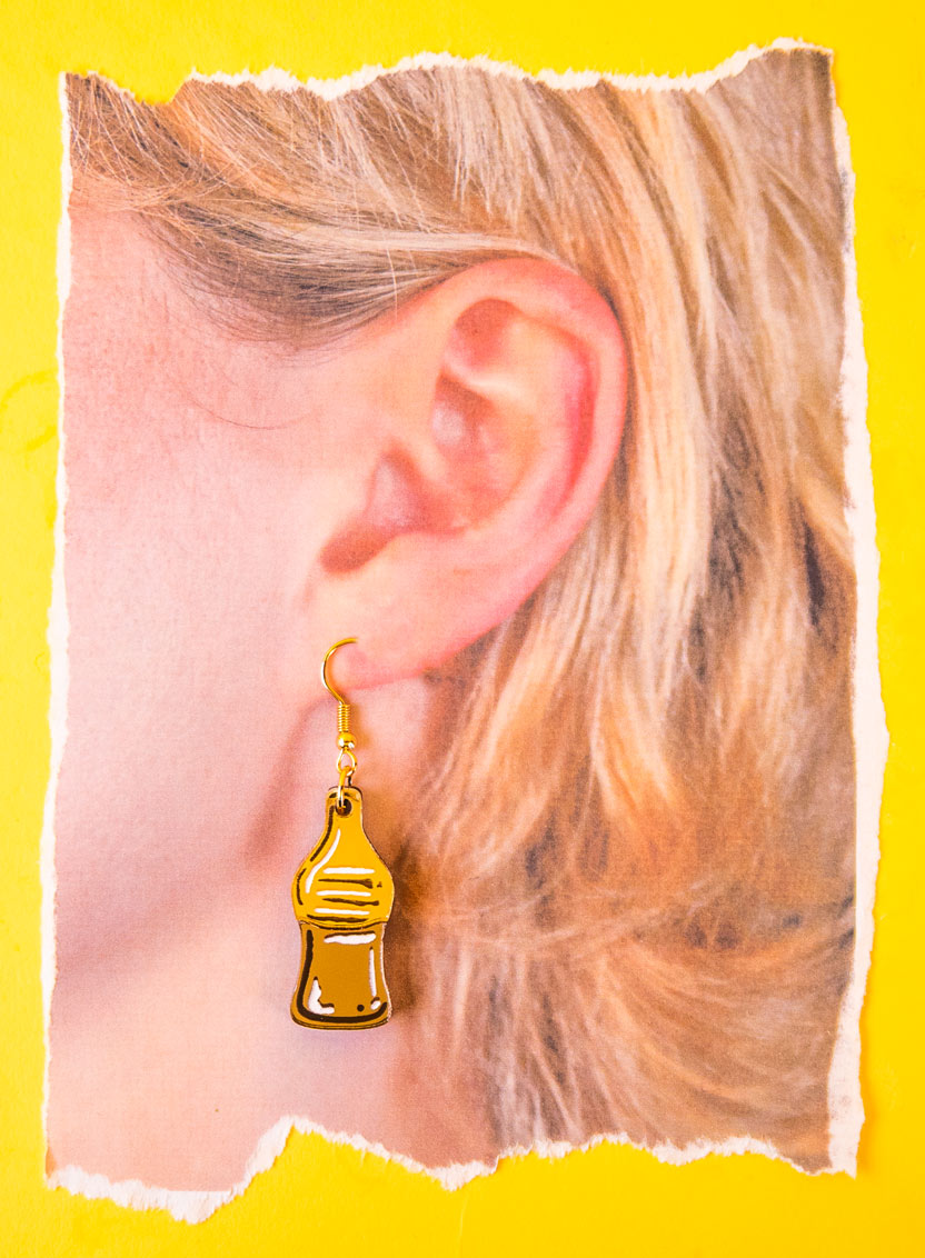 Cola Bottle Earrings