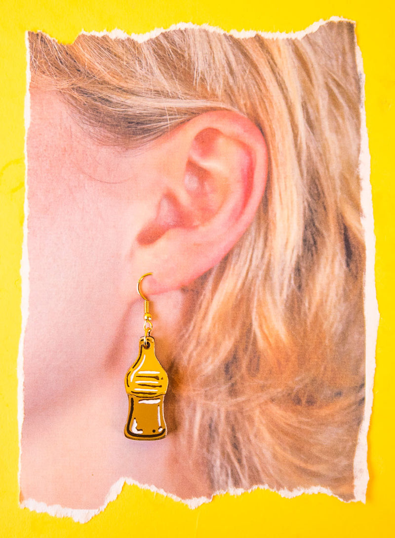 Cola Bottle Earrings