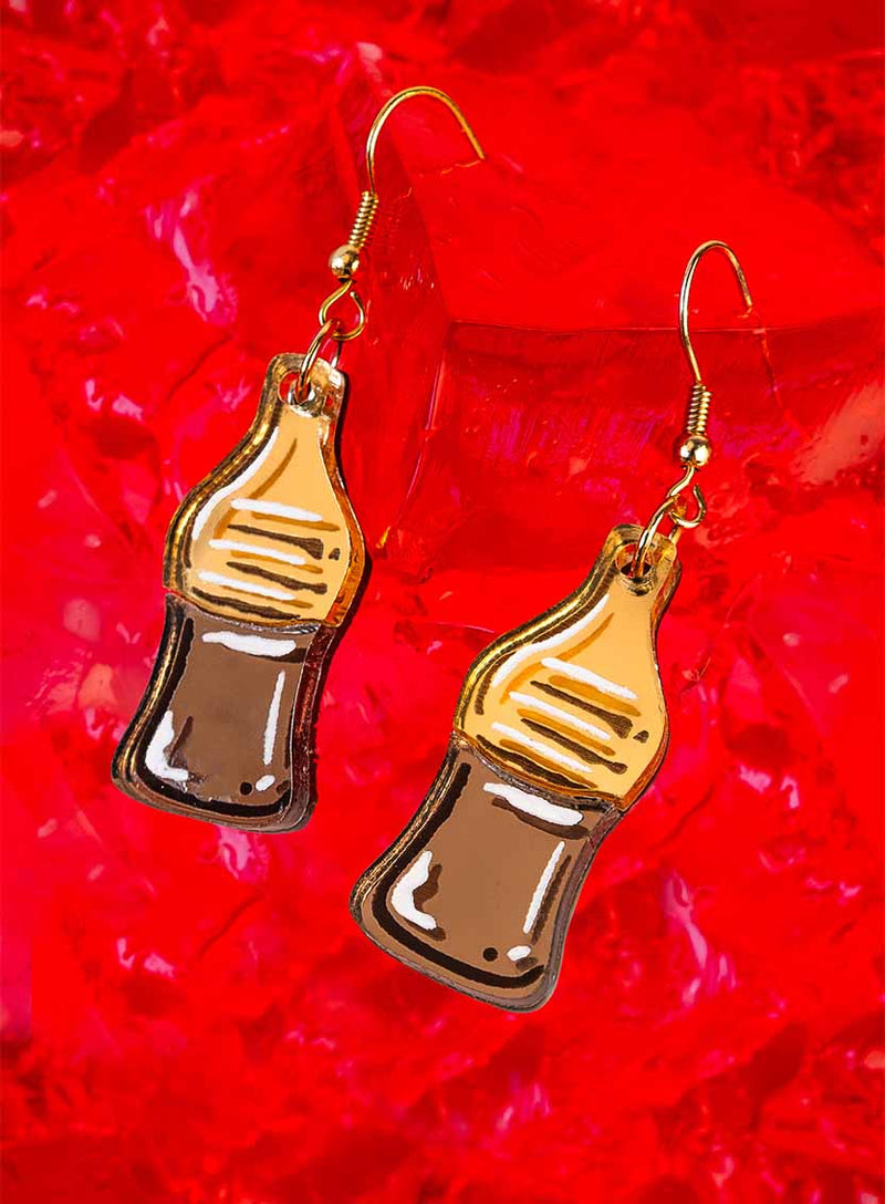 Cola Bottle Earrings