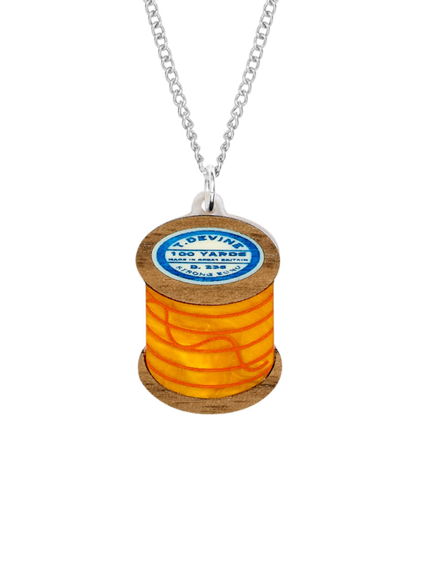 Cotton Reel Pendant