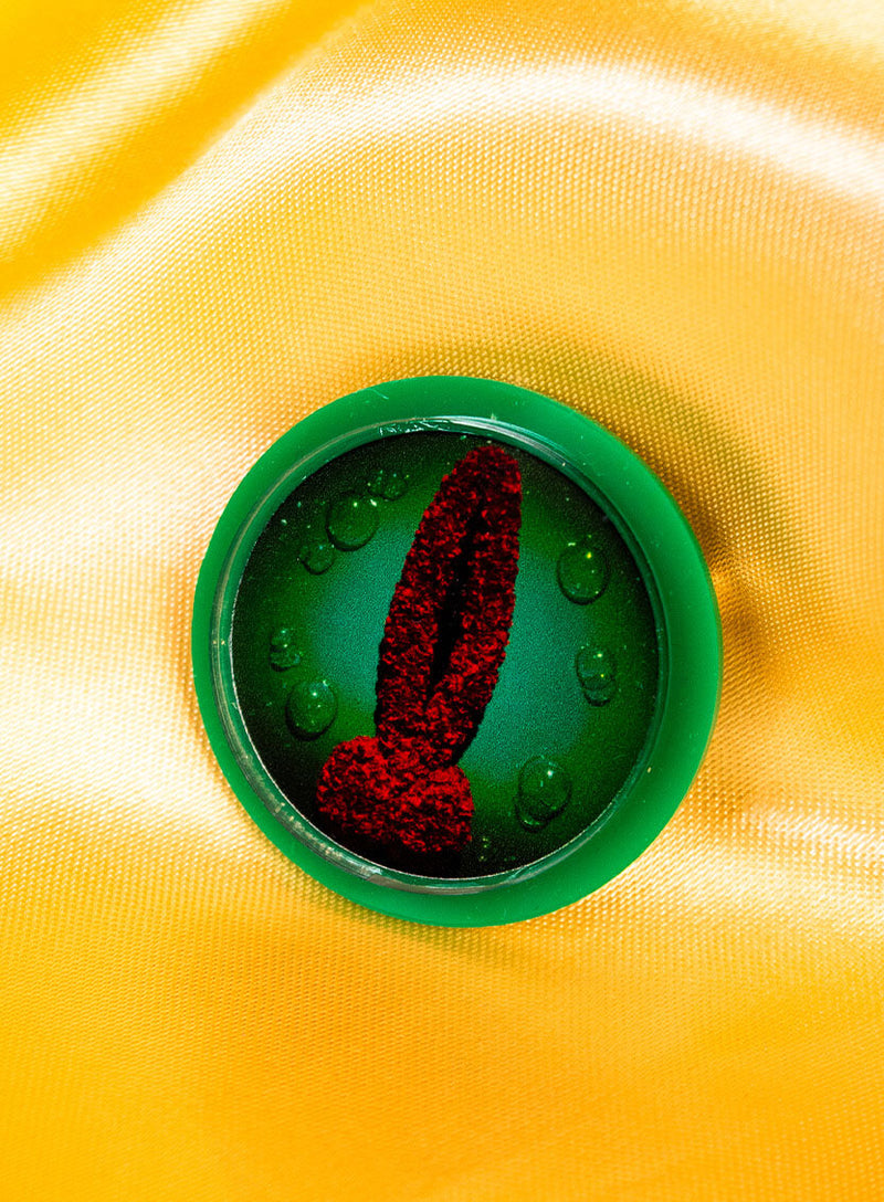 Wreaths To Pleasure Brooch - Green