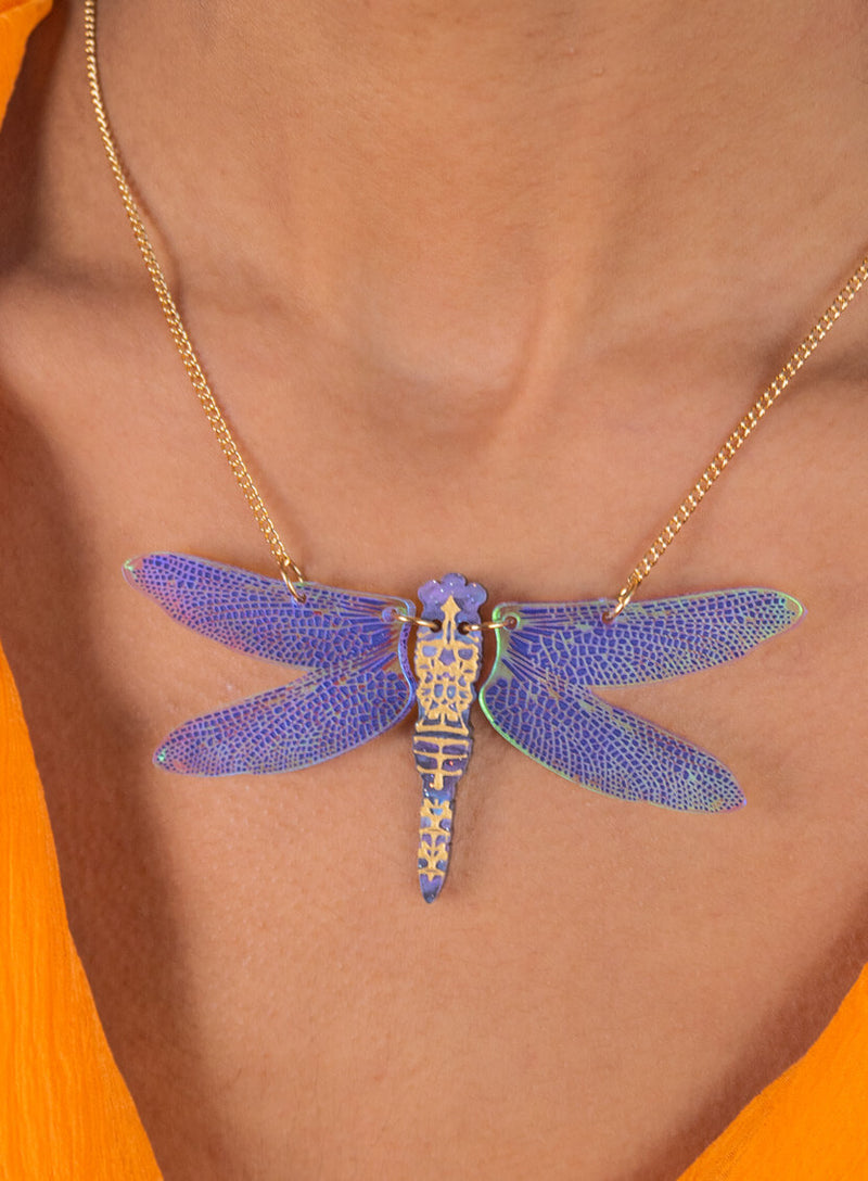 Damselfly Necklace