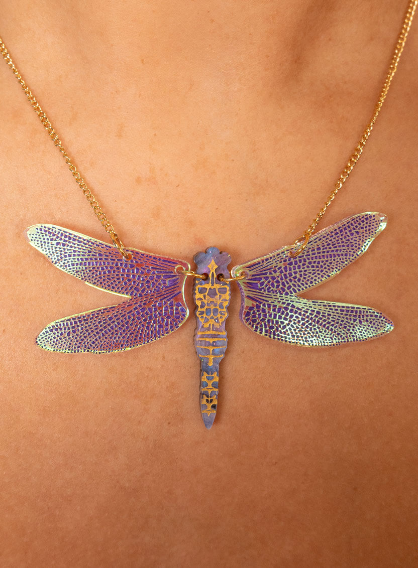Damselfly Necklace