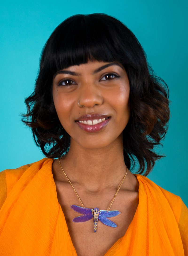 Damselfly Necklace