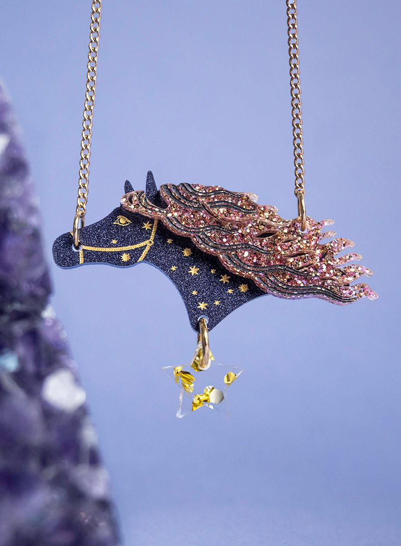 Dreamy Horse Necklace