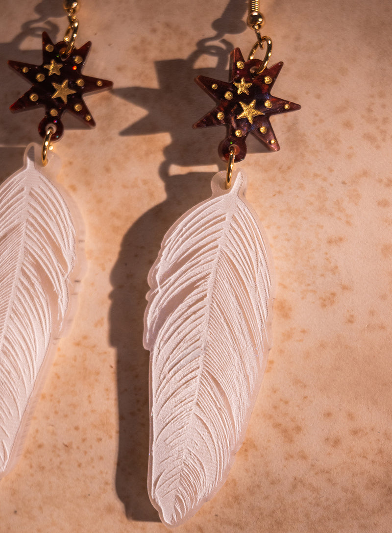 Enchanted Feather Earrings