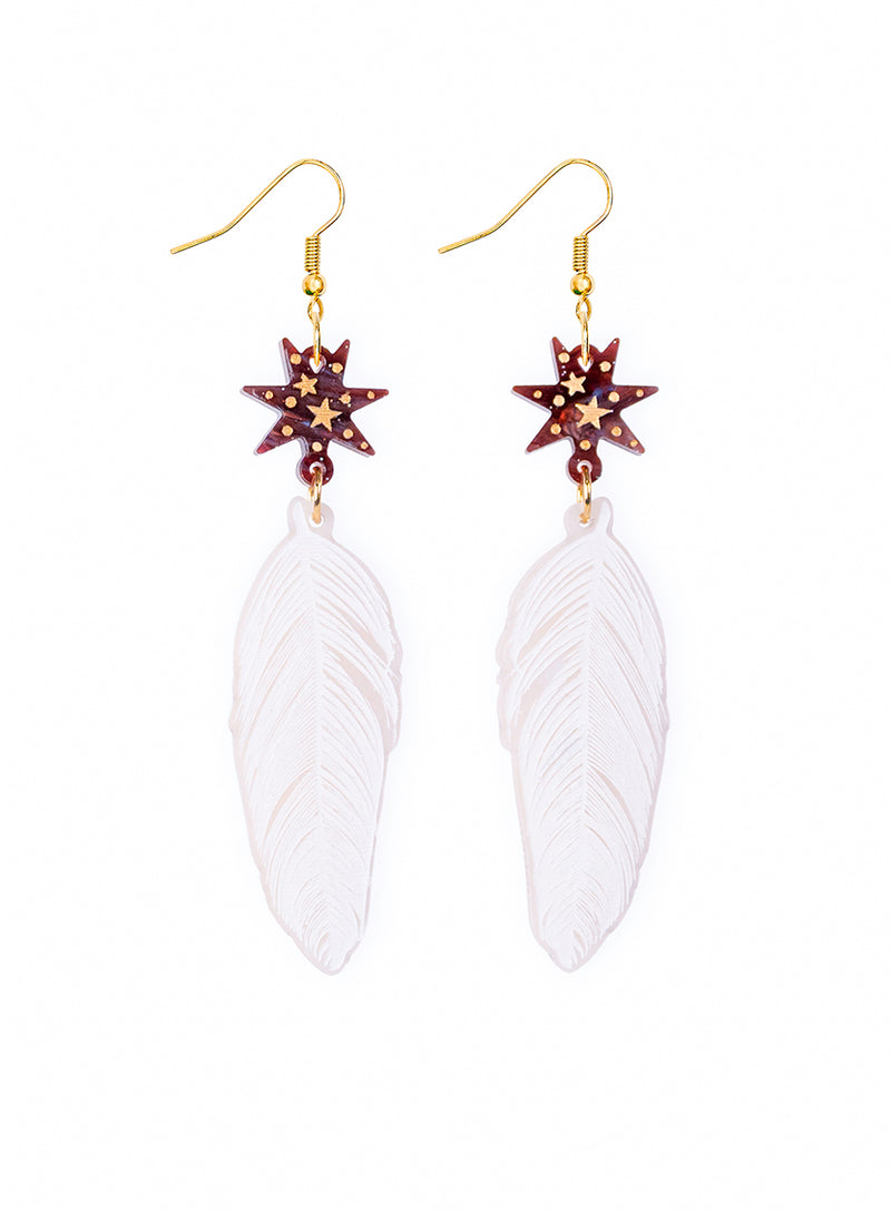 Enchanted Feather Earrings