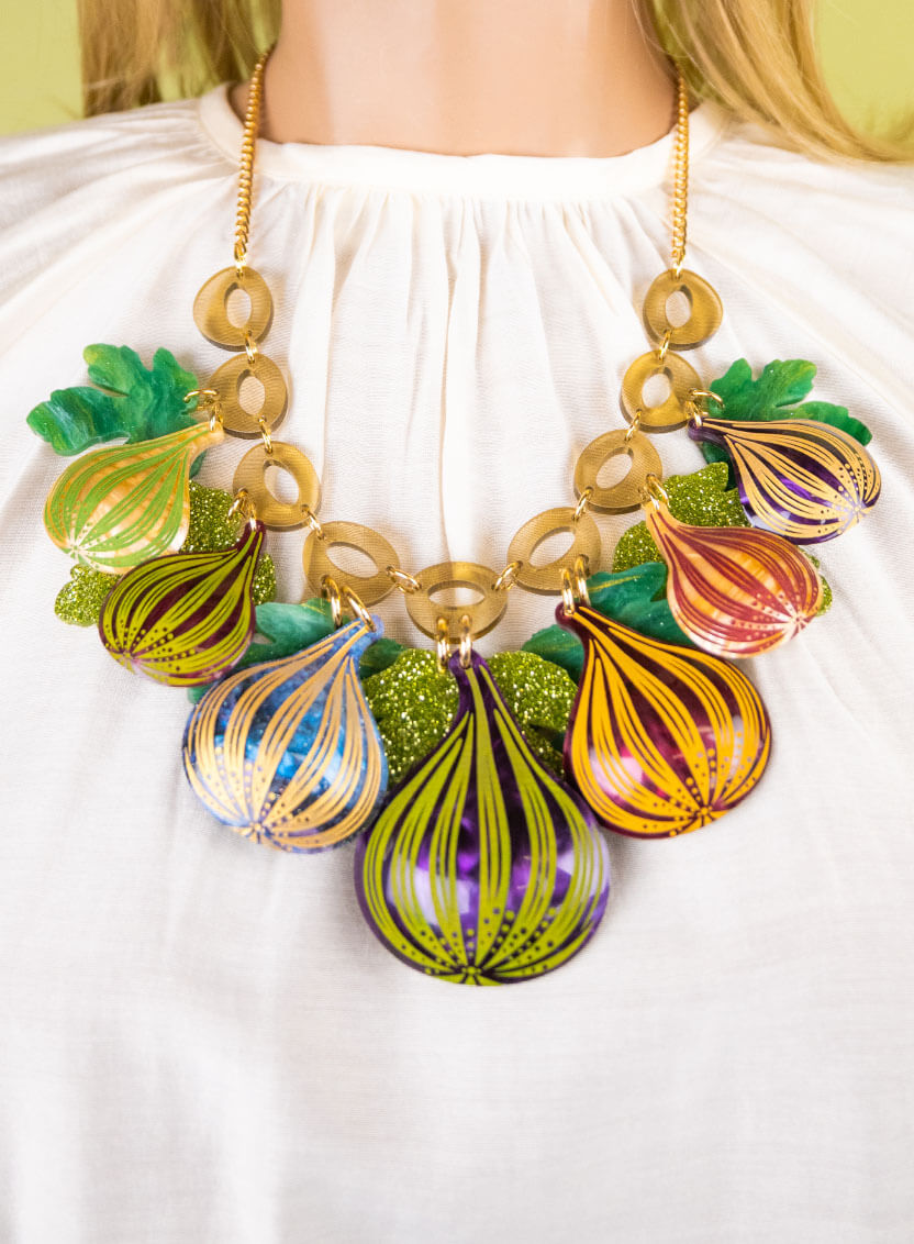 Fig Tree Statement Necklace