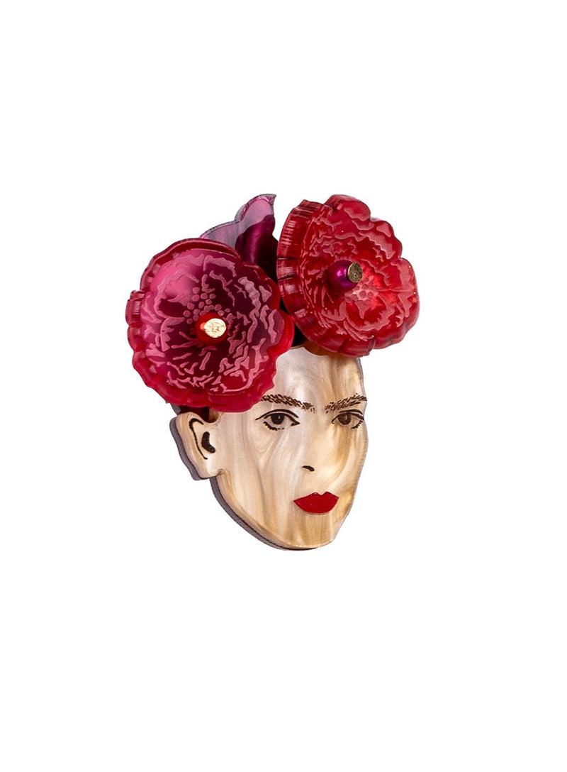 Frida Kahlo Brooch