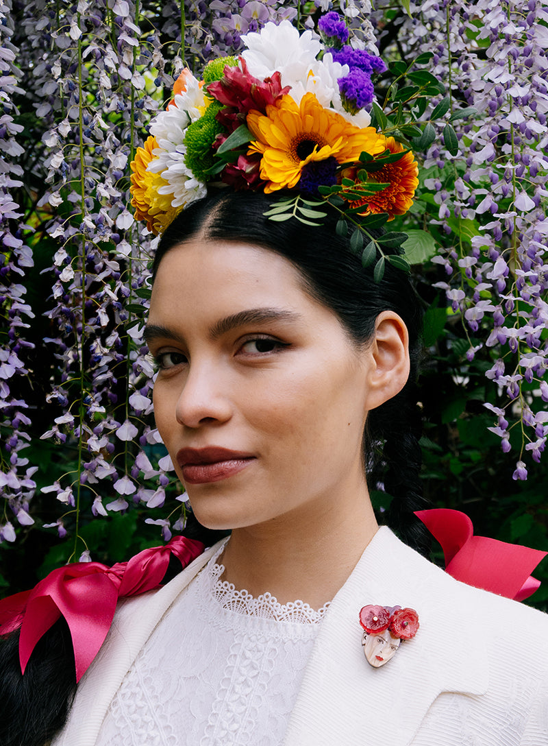 Frida Kahlo Brooch