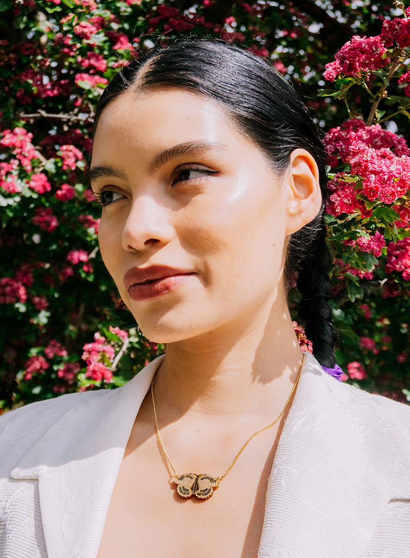 Frida Kahlo Butterfly Necklace