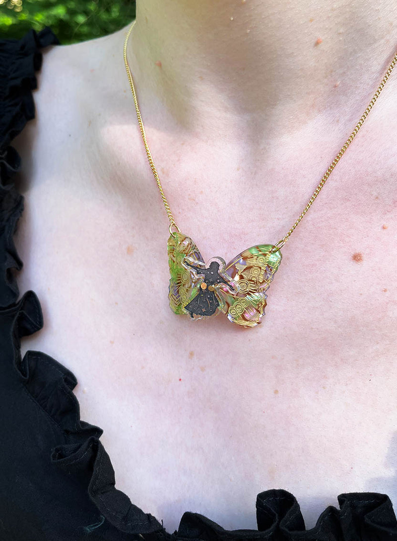 Frolicking Fairy Necklace