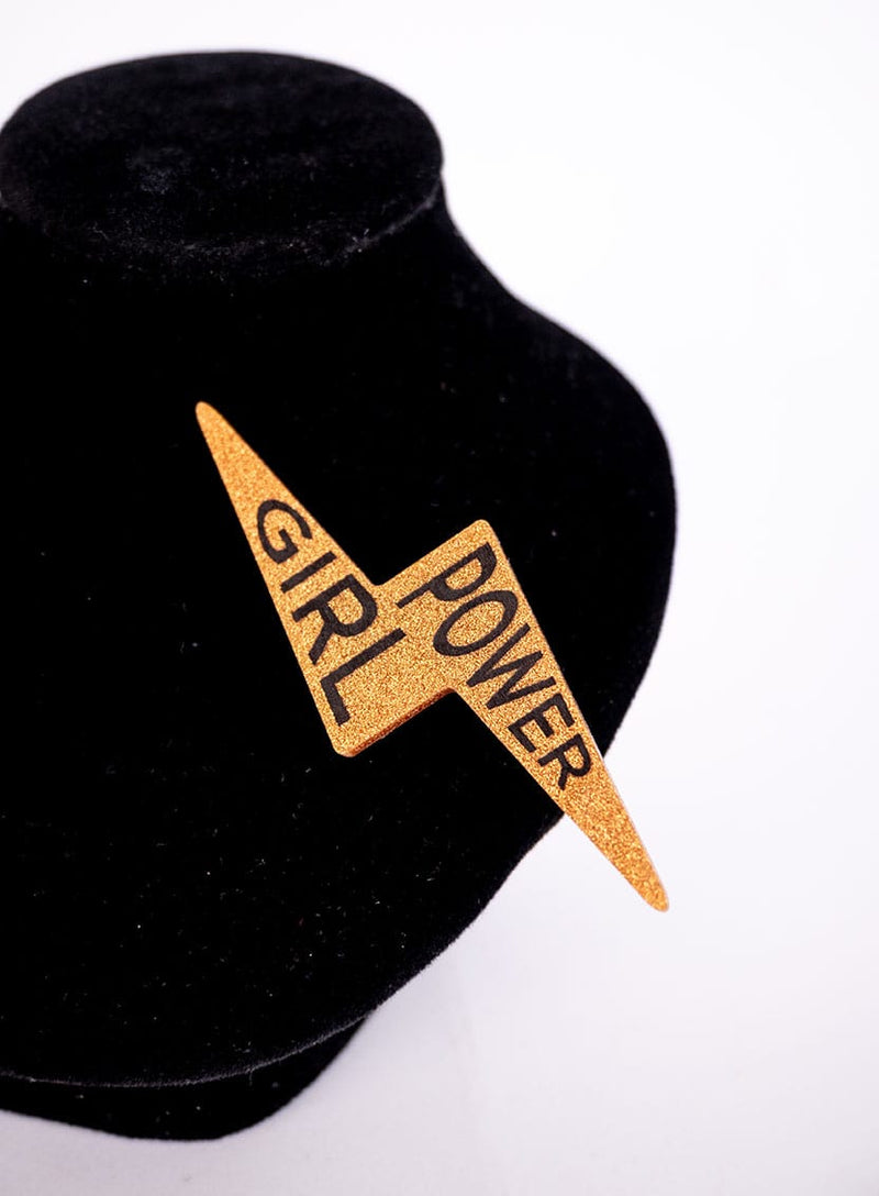 Tatty Devine Girl Power Brooch