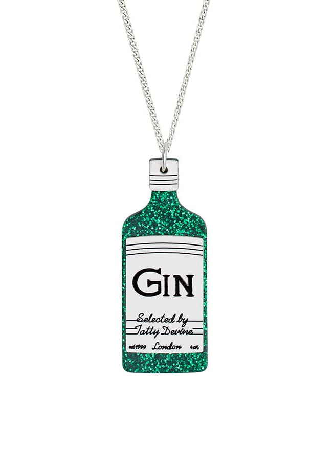 Glitter Gin Necklace 