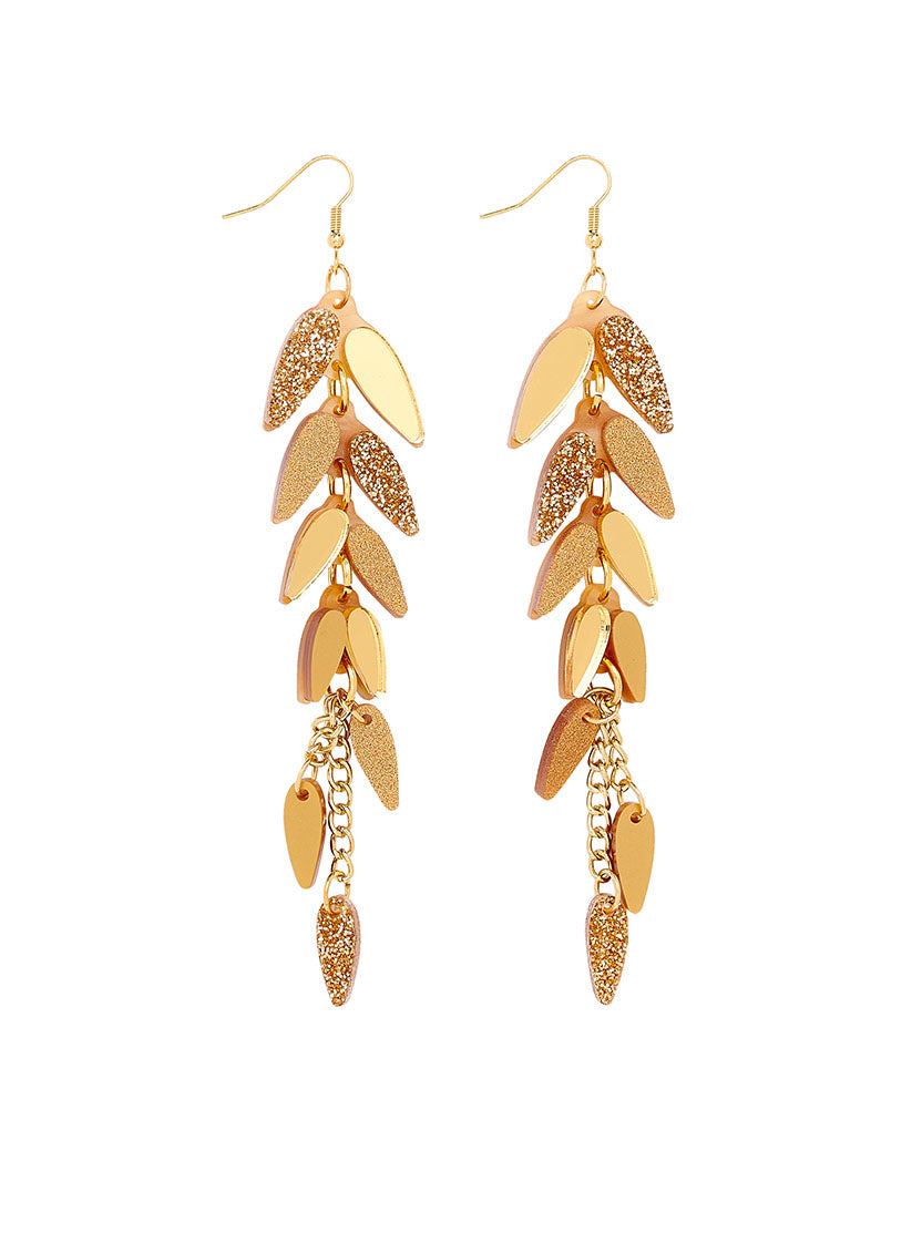Golden Wheatsheaf Earrings