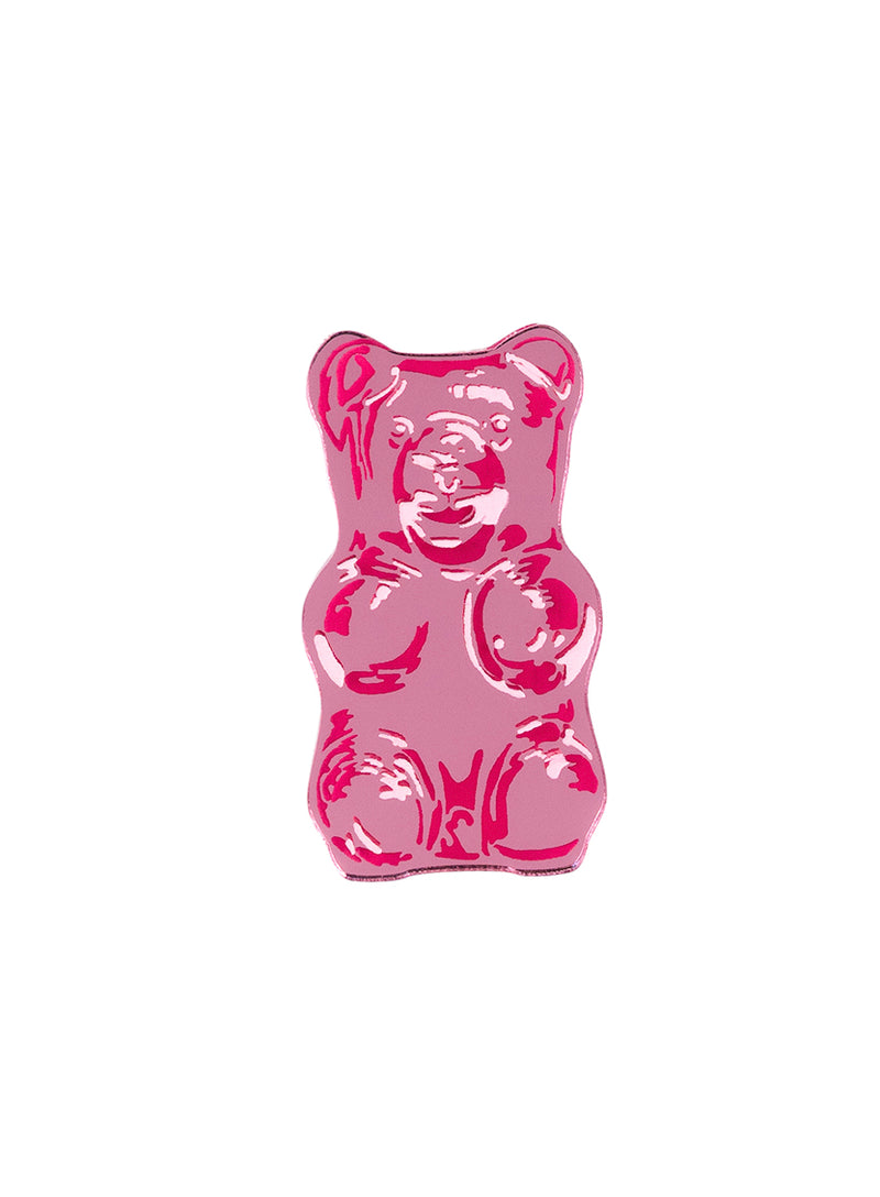 Gummy Bear Brooch - Pink