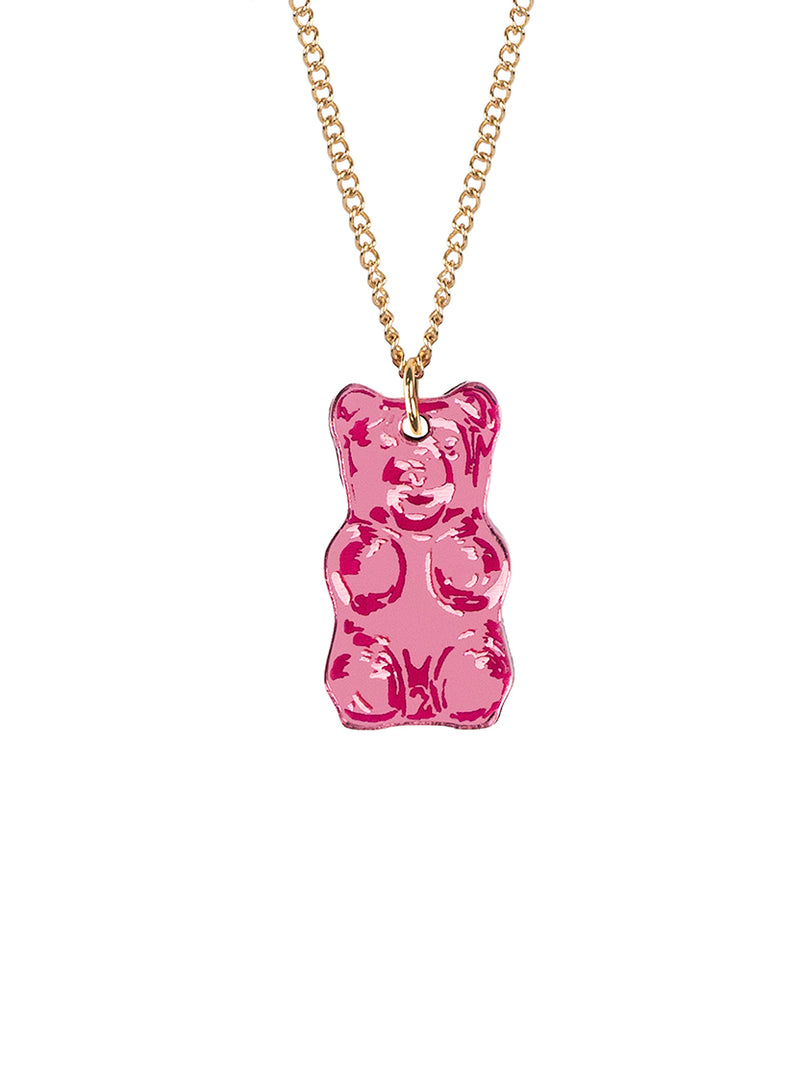 Gummy Bear Pendant - Pink
