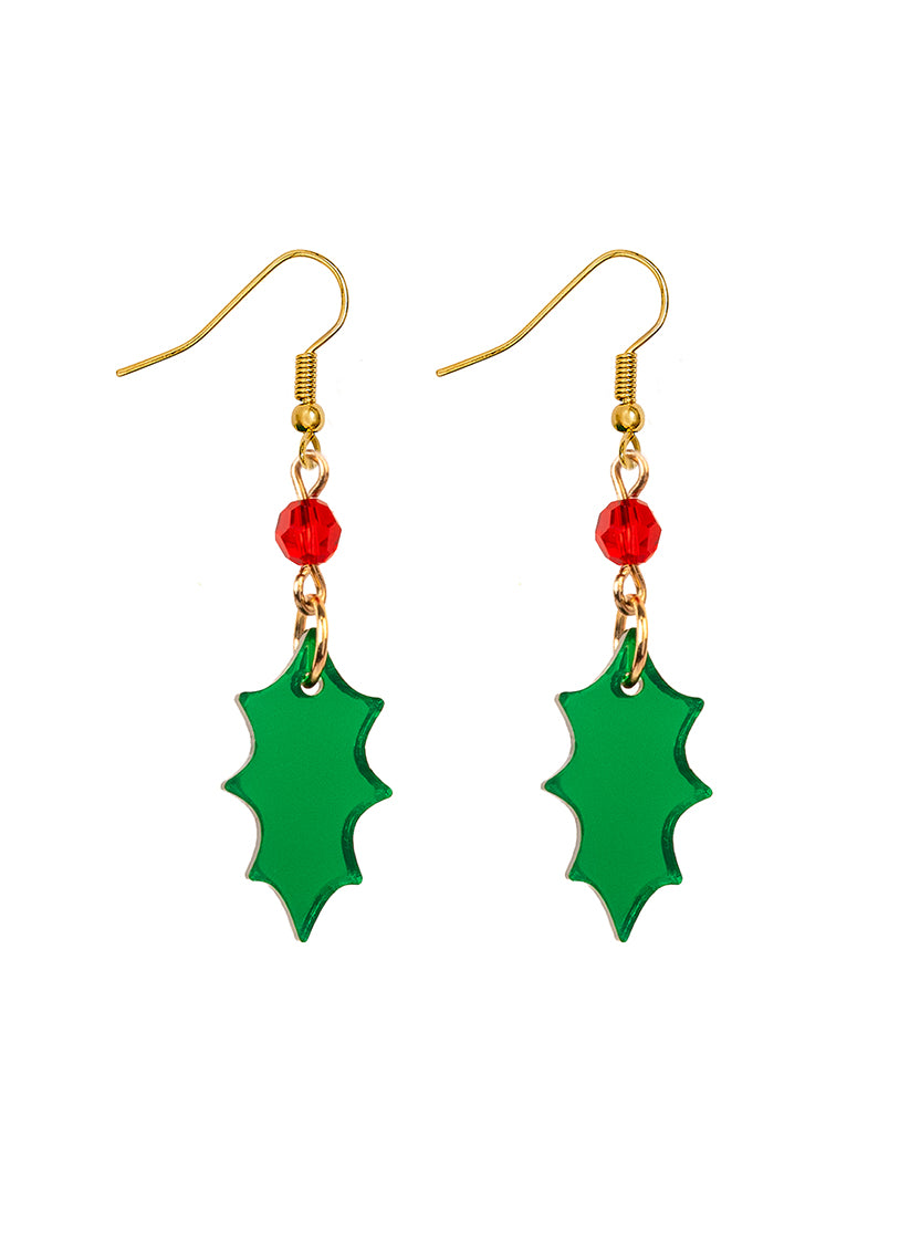 Holly Berry Earrings