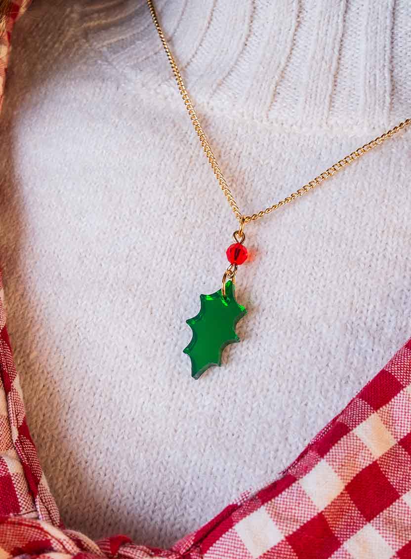 Holly Berry Pendant