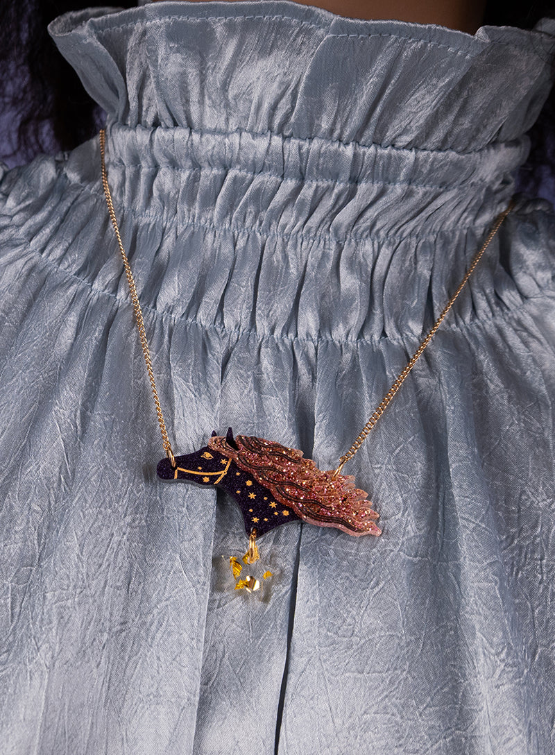 Dreamy Horse Necklace