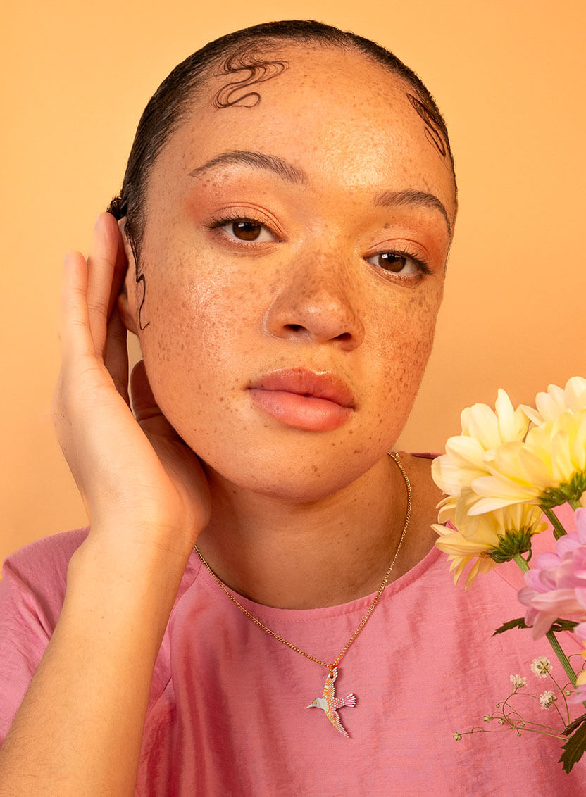 Hummingbird Pendant - Ombre