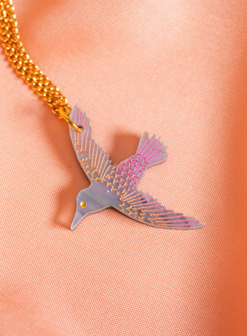 Hummingbird Pendant - Ombre