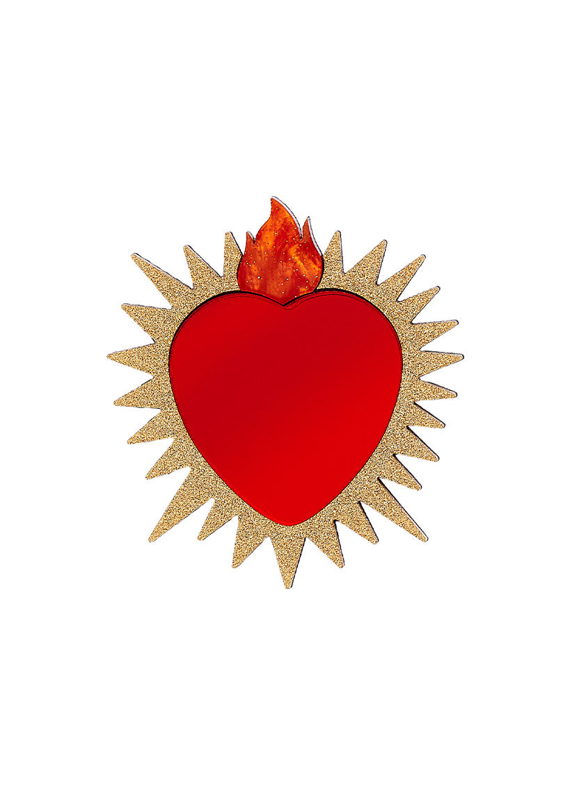 Immaculate Heart Brooch | Tatty Devine