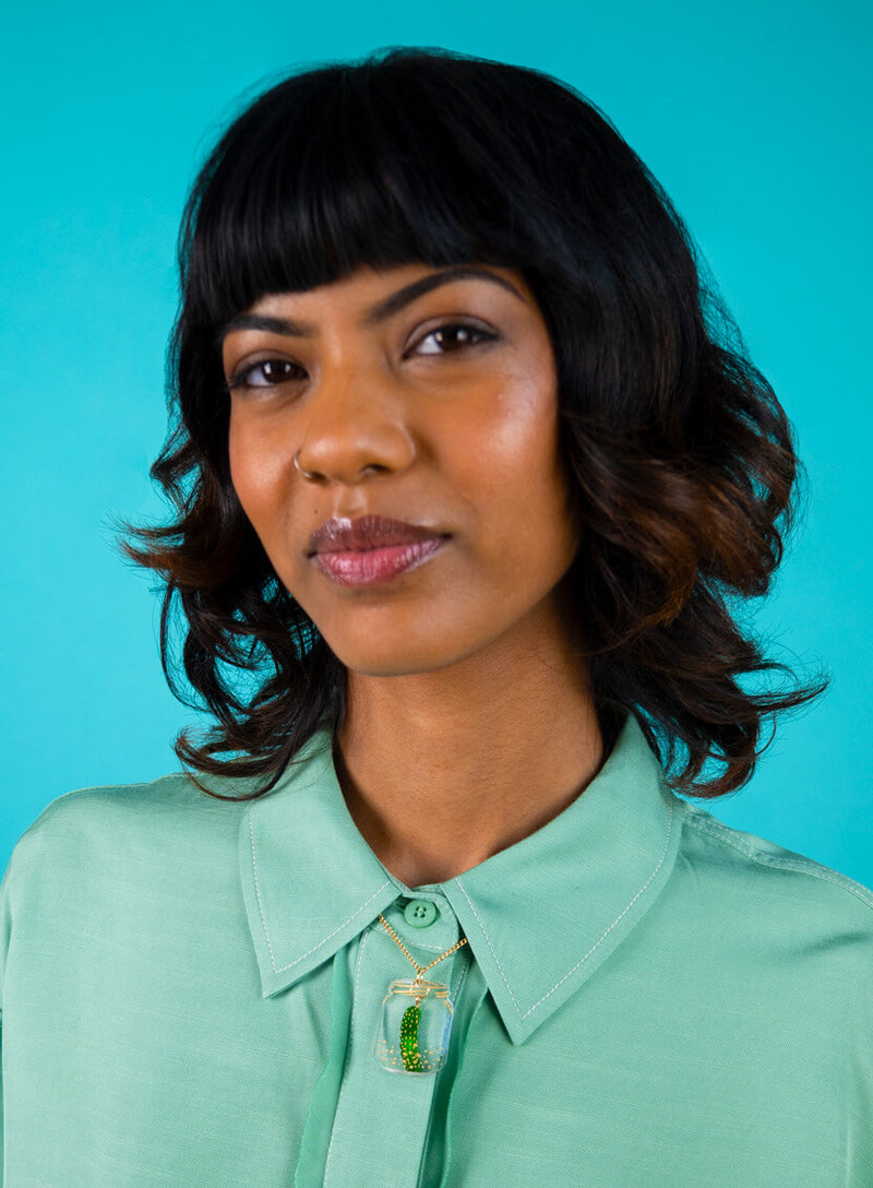 In a Pickle Necklace