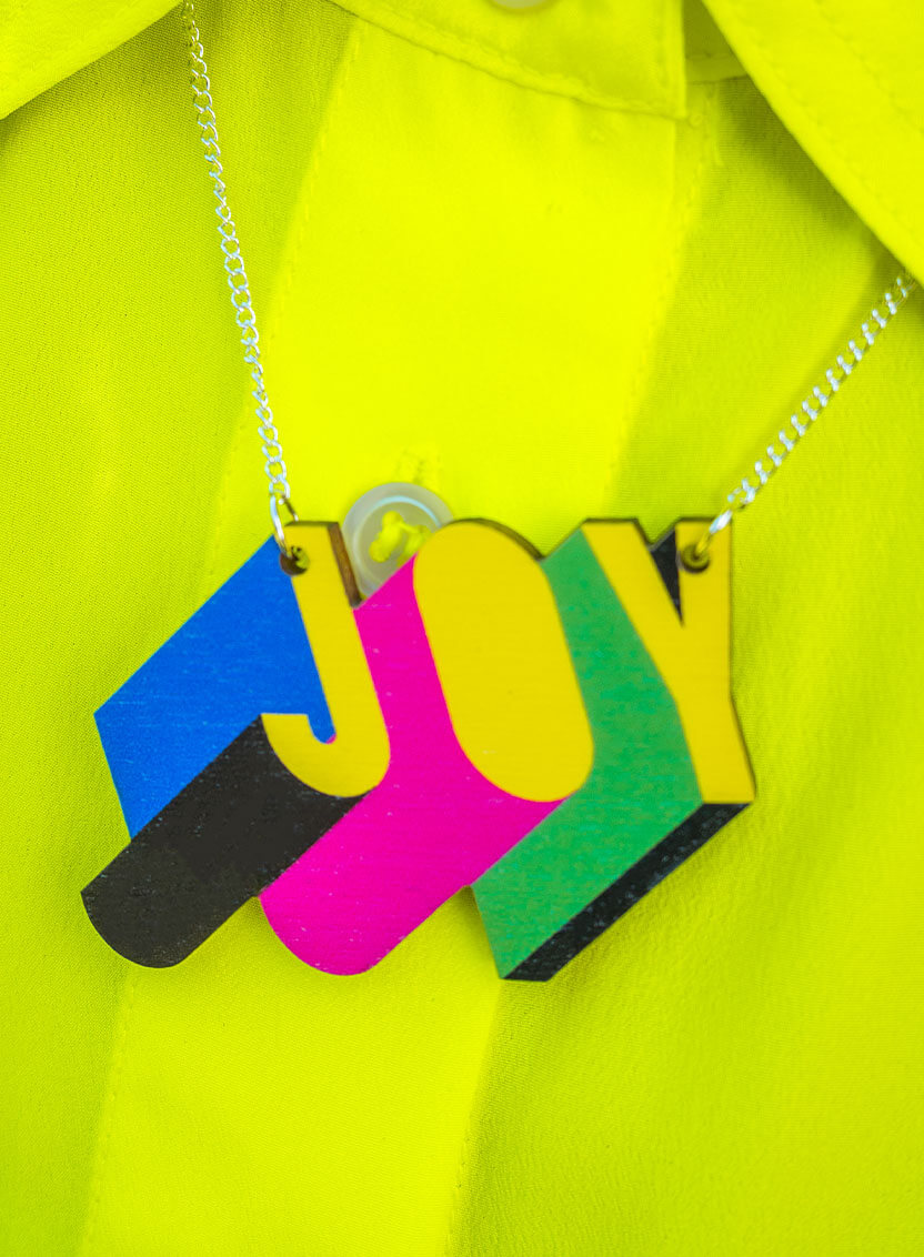JOY Necklace | Tatty Devine X Morag Myerscough