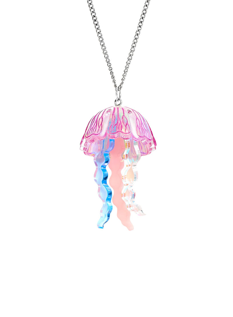 Moon Jellyfish Pendant