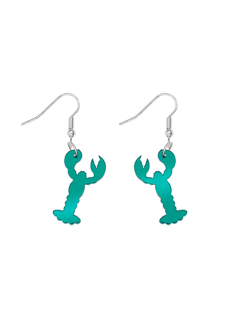 Lobster Charm Earrings