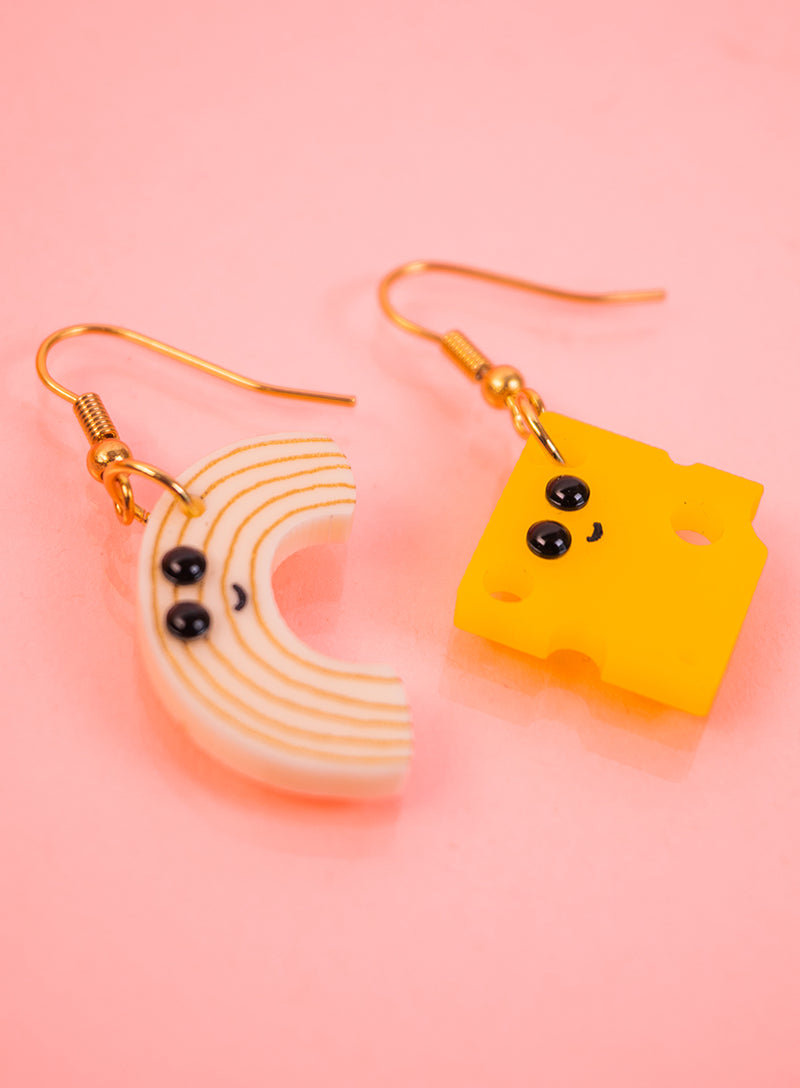 Mac and Cheese Earrings